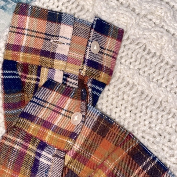 French Connection plaid shirt size medium - Picture 6 of 9